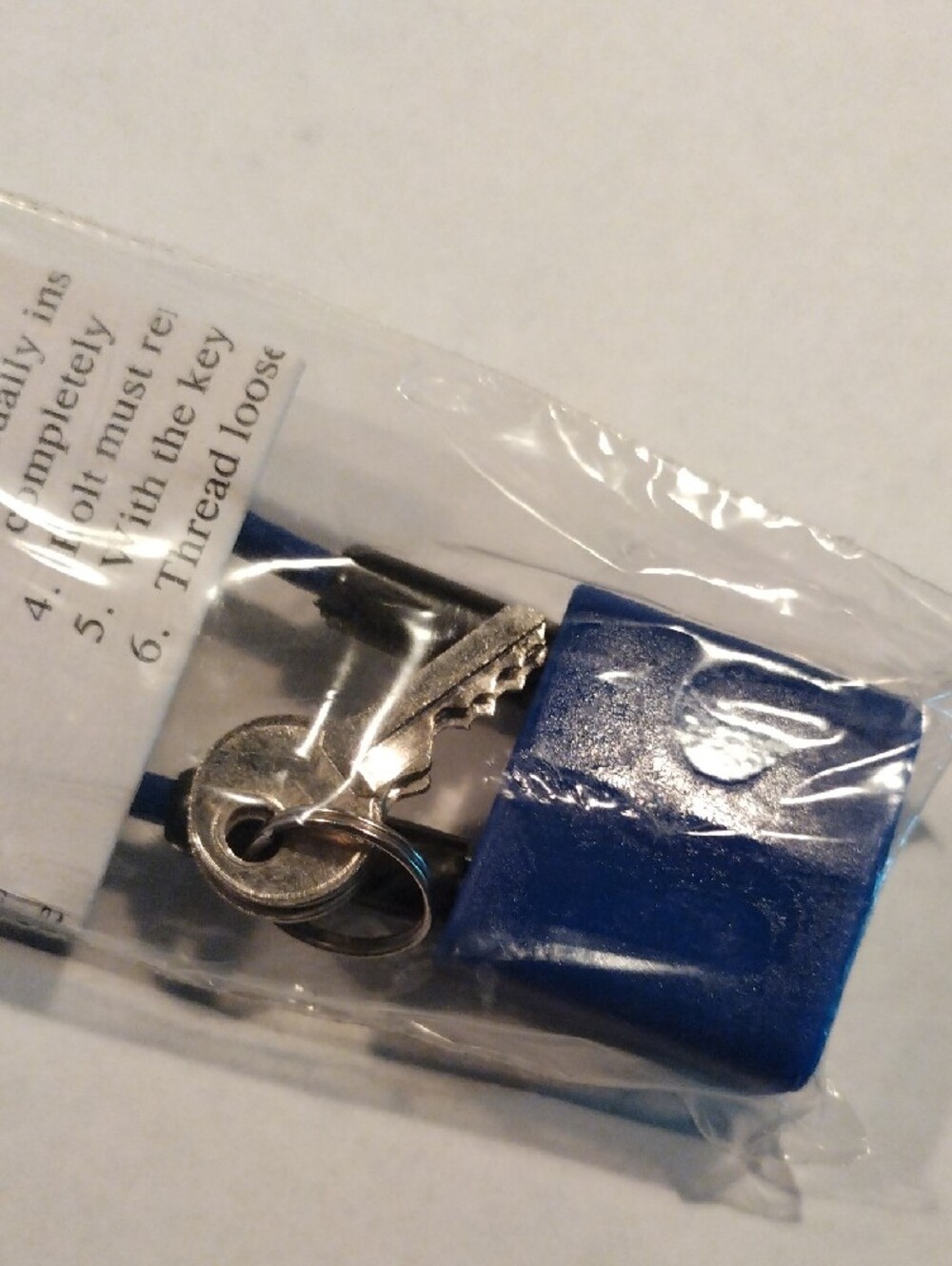 Blue Gun Lock - Picture 4 of 5
